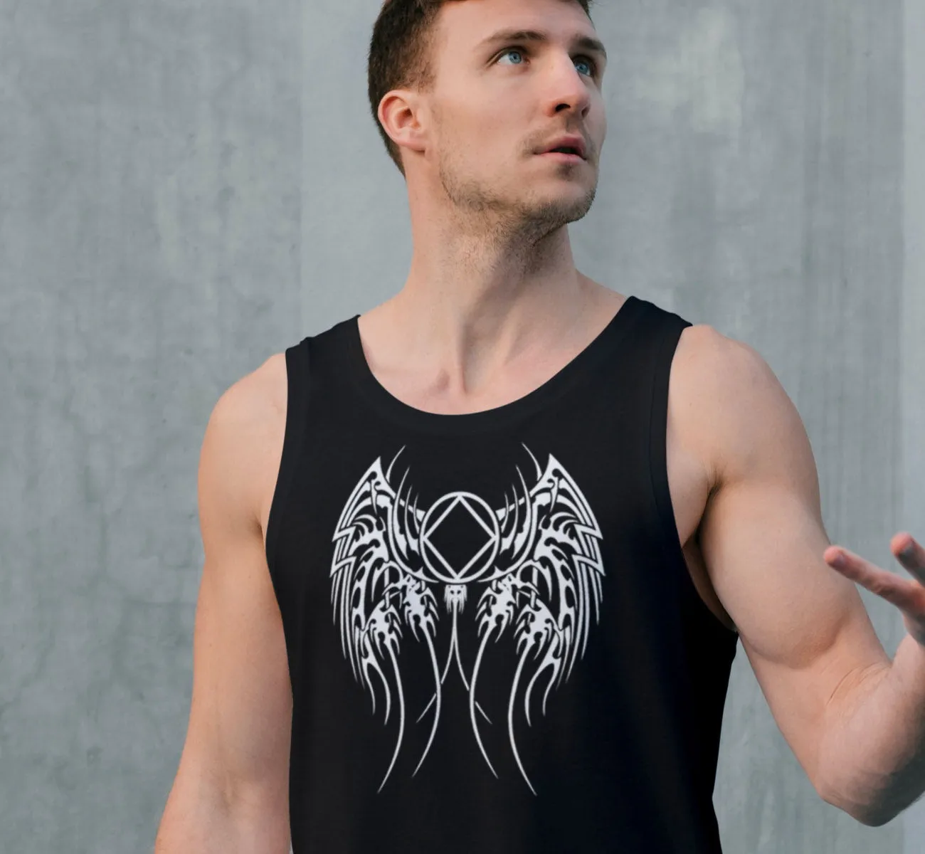 utt- Tribal Patch Work Unisex Tank Tops