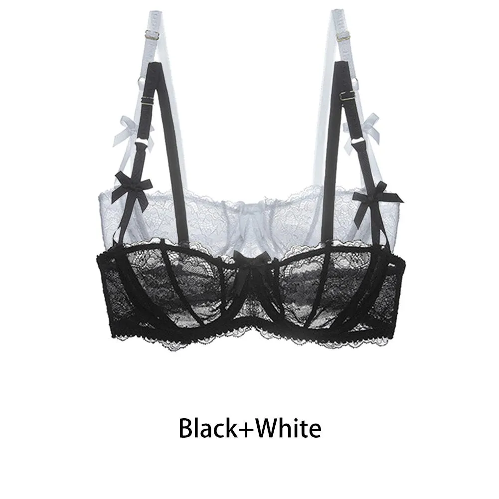 Varsbaby Transparent Underwear Lace Bras 2Pcs